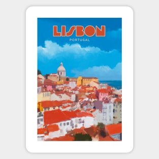 Lisbon, Portugal Sticker